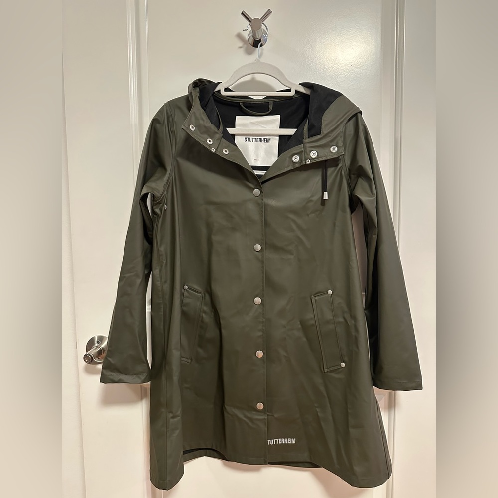Stutterheim Mosebacke Lightweight Raincoat Women (US 2/UK 6)